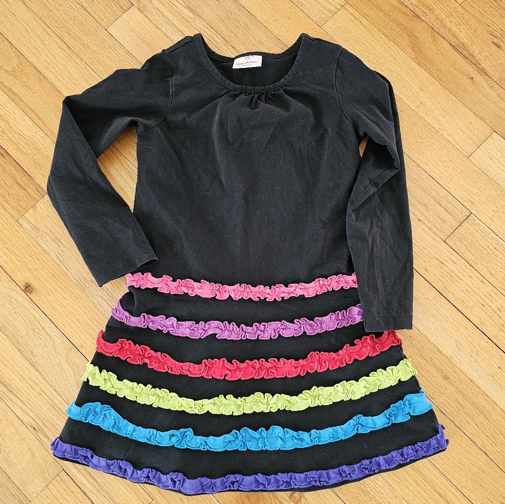 Hanna Andersson Girls Long Sleeve Dress